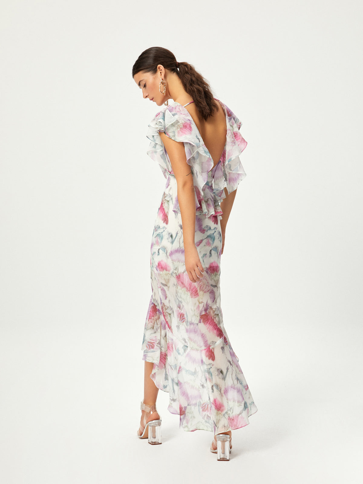 MIOH | AMARANTO - Vestido largo de fiesta en mioh.eu, para invitada de boda, fiestas, cóctel y toda clase de eventos especiales